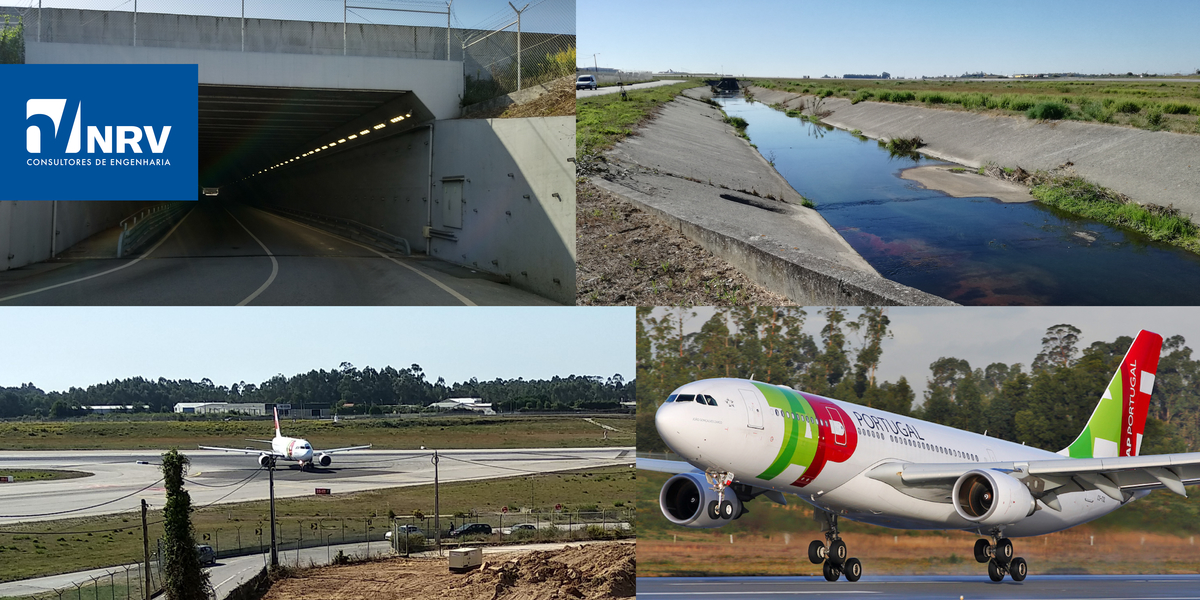 No aeroporto do Porto