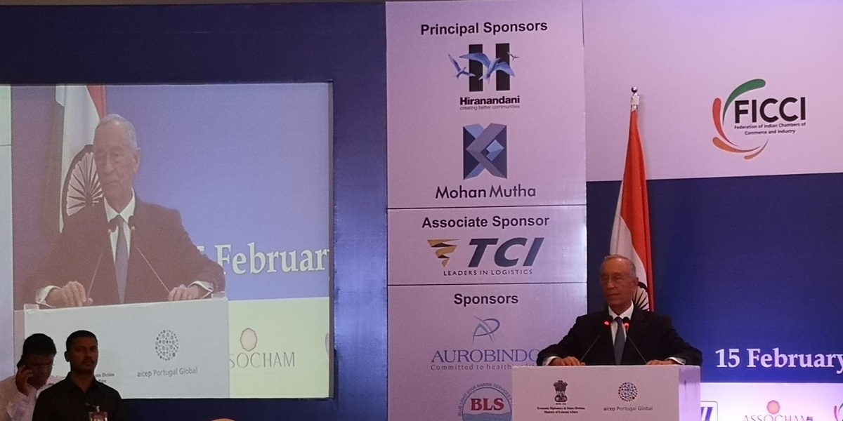 Na Índia com o Presidente 